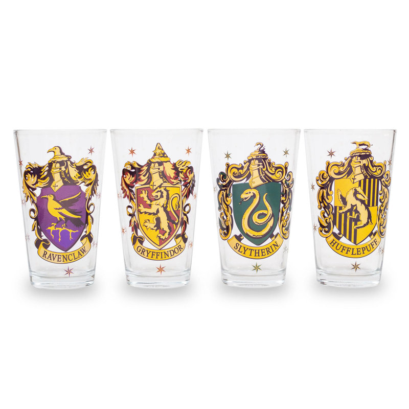 4 pièces 16 oz. Ensemble de verres en verre