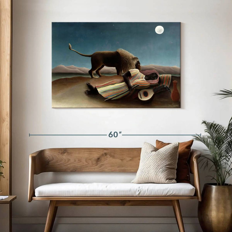 Brampt The Sleeping Gypsy, 30" H x 45" W