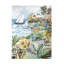 Impressionism Island Cove sur impression sur toile-17499116