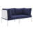 Harmony Sunbrella Outdoor Patio Aluminum Loveseat by Modway-58125820