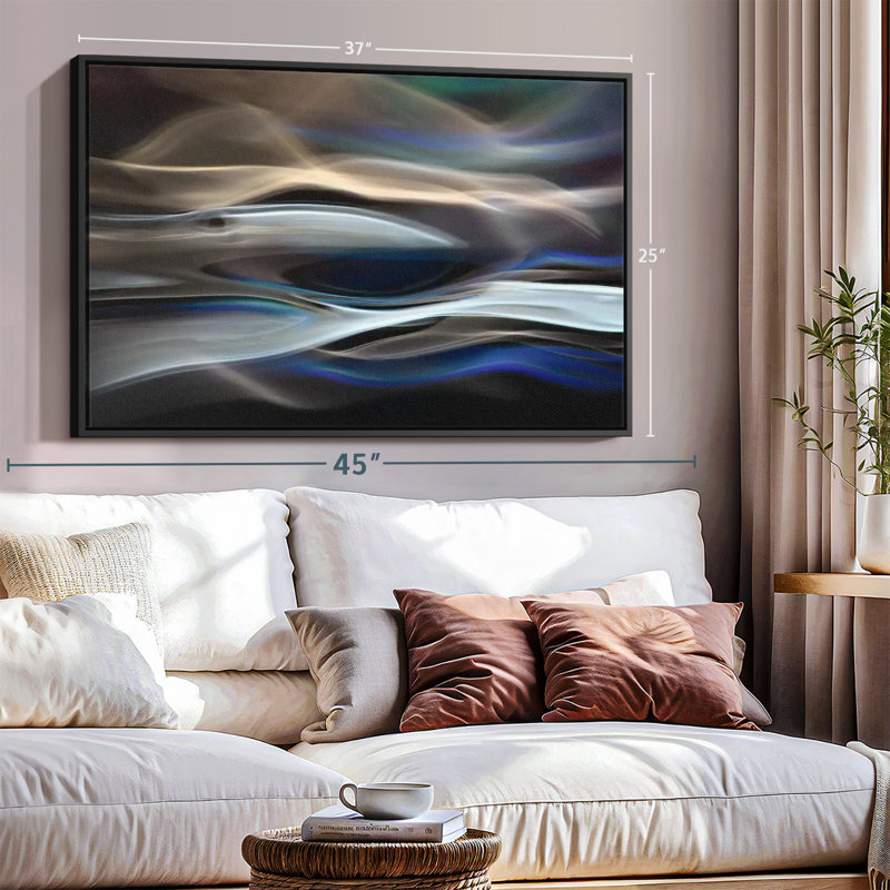 «The Whale Wall Art», H 25 po x l 37 po