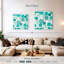 Brampt sable turquoise Dollars-109111369