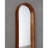 9.5" X 47.2" Decorative Wall Mirror With Elongated Oval Frame