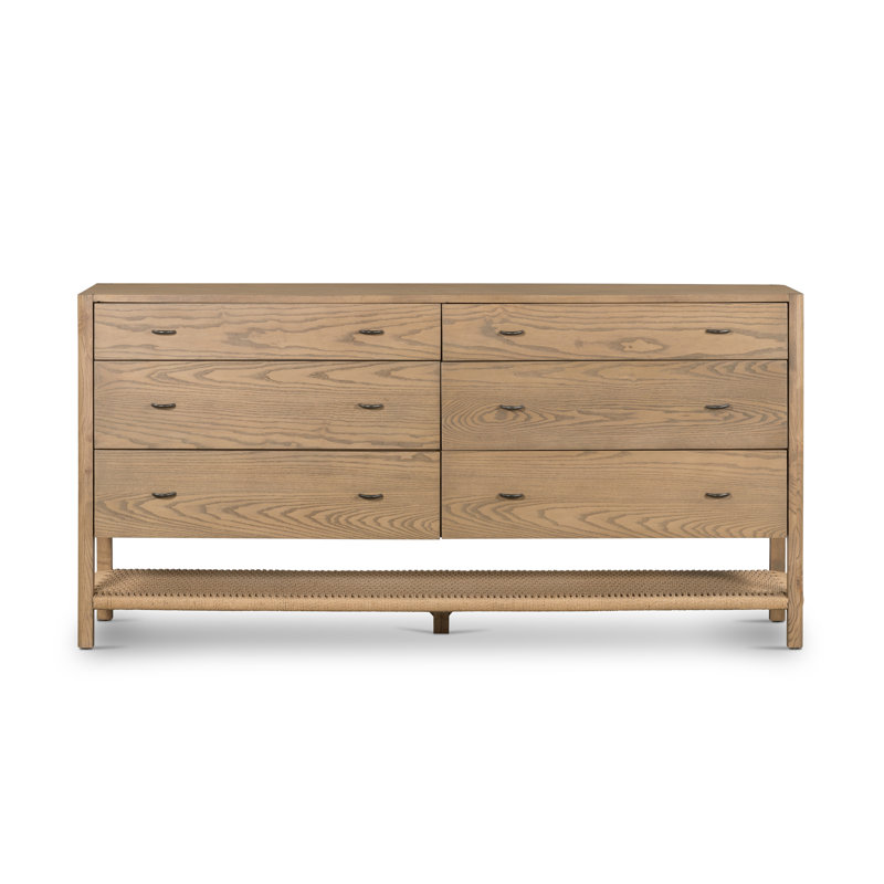 Zuma 6 - Drawer Dresser, Dune Ash