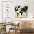 Aliaz Antique World Map Collage II