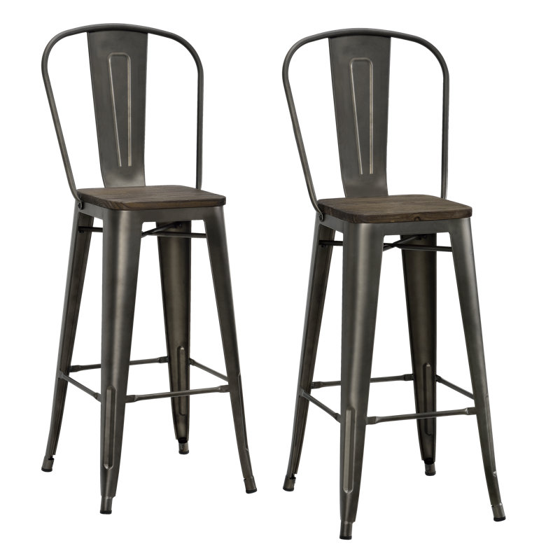 North Andover Bar Stool, Copper, Counter Stool (23.5” Seat Height)