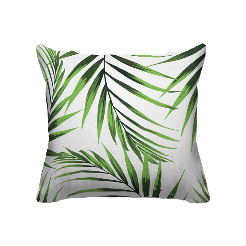 Housse de coussin Bonnie Palm Fronds, 18" x 18"