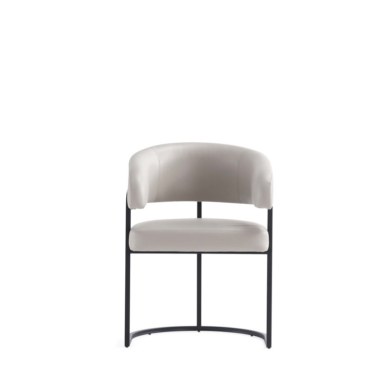 Chaise de salle à manger Augusta, Gris clair