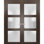 Portes françaises en verre givré Lucia