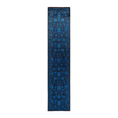 Fine Vibrance One-of-a-Kind 2' 6" X 12' 1" Hand Knotted Area Rug