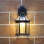 Lanterne murale d'extérieur de jardin avec lampe murale