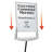 Sherpa Infobase Sign Stand, Acrylic/Metal