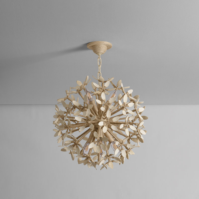 Lustre Corfu coco ivoire