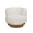 Upholstered Swivel Barrel Chair