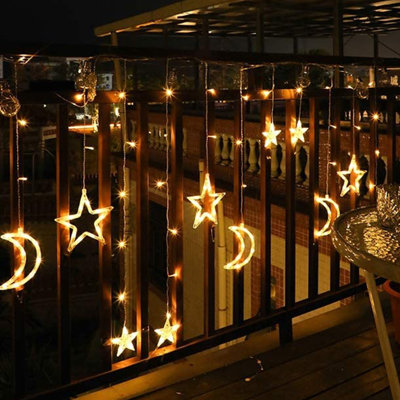 Mccoin Indoor 138 - Bulb 137.8'' Plug-in LED Curtain String Light