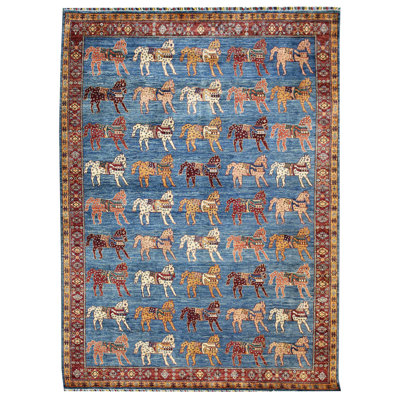 Shahsavan Khorjin One-of-a-Kind 6'6" X 8'7" Area Rug in