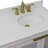Schreck 43'' Single Bathroom Vanity with Engineered Stone Top with Mirror-1387926616
