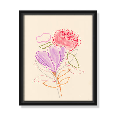 Simple Floral "Simple Floral III" Print