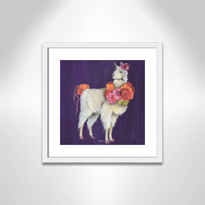 Art sur toile little, H 17 po x l 17 po x P 1,18 po, Cadre blanc
