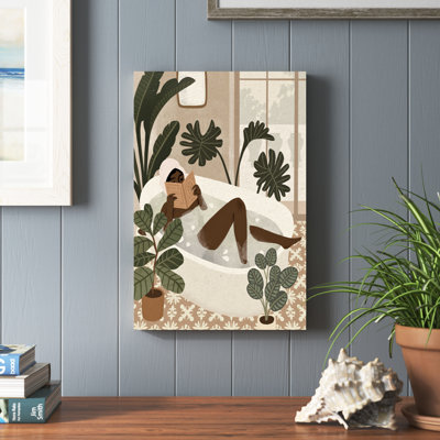 «Home Spa I» par Victoria Barnes, impression sur toile tendue