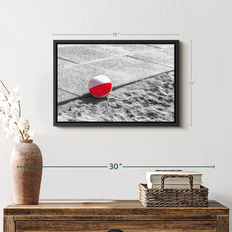 «Summer Beach Ball Pop Art», H 13 po x l 19 po