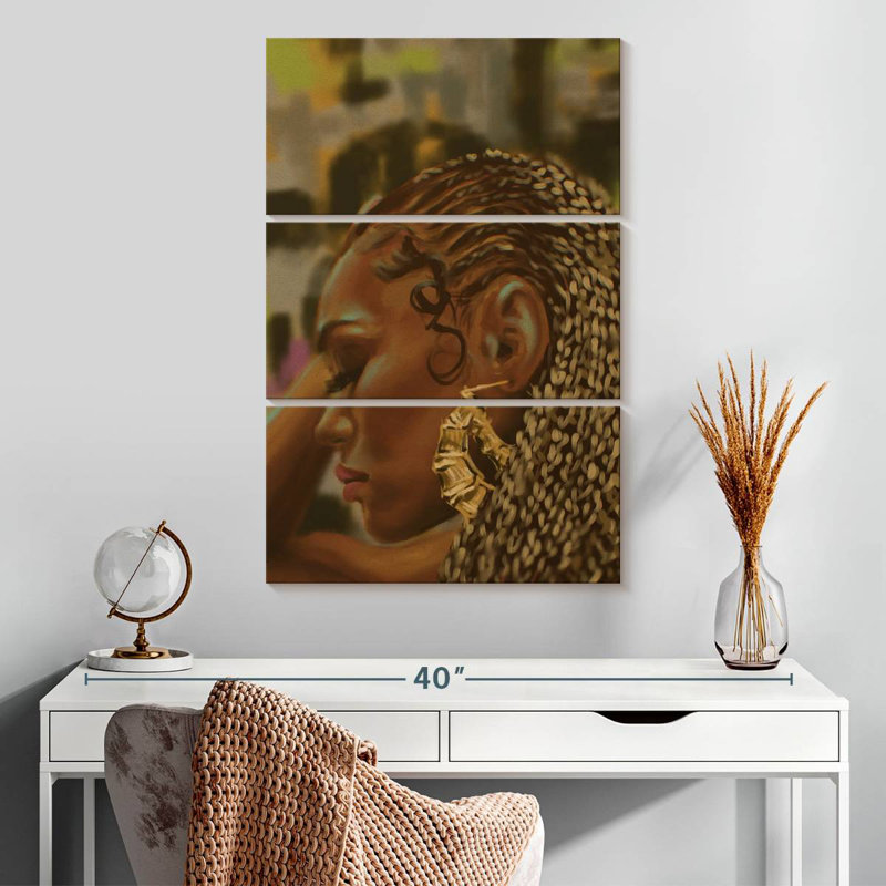 Leisha Hair Store, 32" H x 20" W