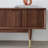 Black walnut simple audio-visual cabinet