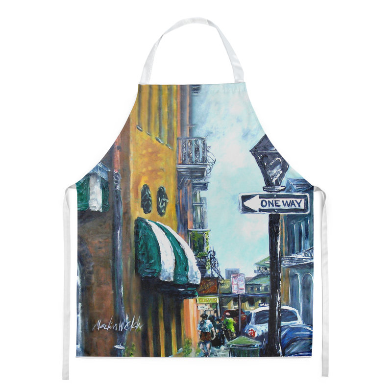 No Pattern Bib Apron