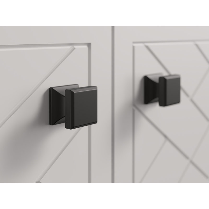 Poignée d'armoire Beauxline, Noir mat