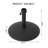 Outdoor 35-Pound Round Black Umbrella Base