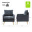 Fauteuil en polyester l 27,3 po Werner-631346888