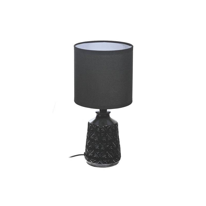Lampe de table 11,8 po Kenzie, Noir