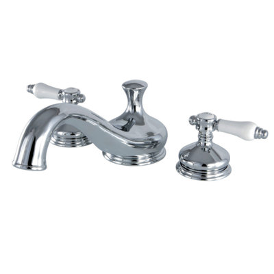 Kingston Brass Bel-Air Two-Handle 3-Hole Deck Mount Roman Tub Faucet