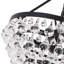Lustre en cristal semi-encastré à 5 niveaux Deonta-1431166253