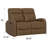 brown reclining loveseat-1102923331