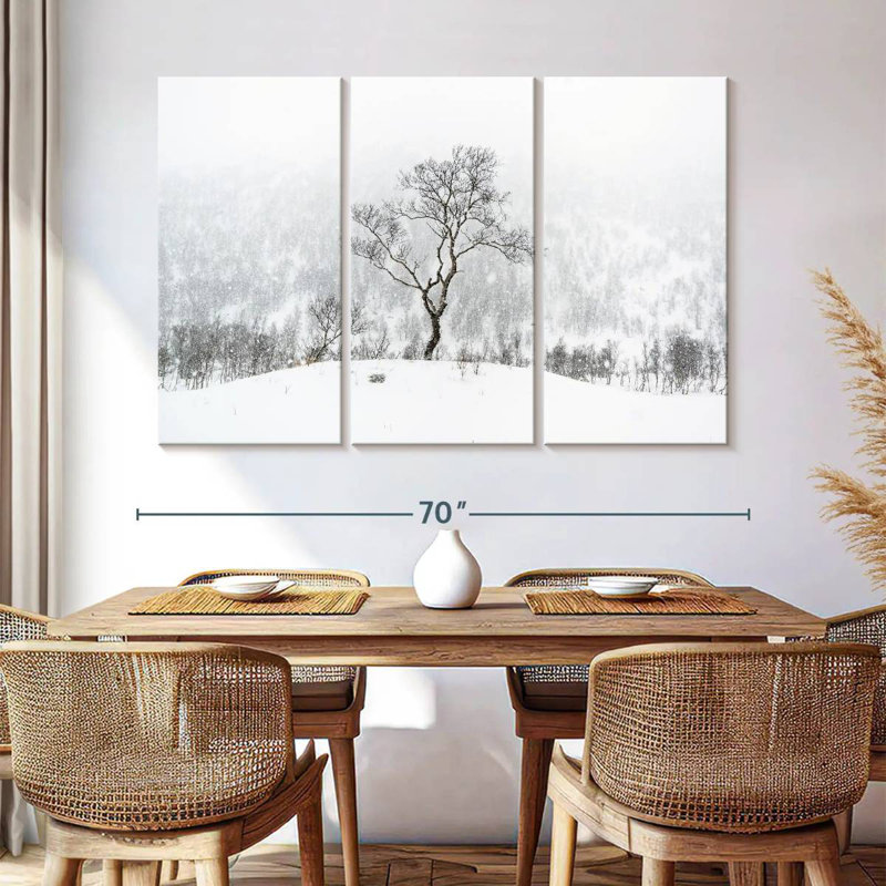 Alvord Tree Standing Alone, 24" H x 38" W