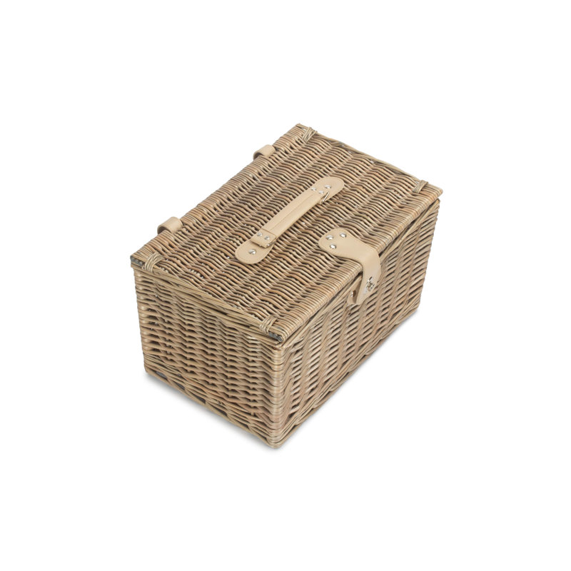 Wicker Chest Hamper Basket, Medium