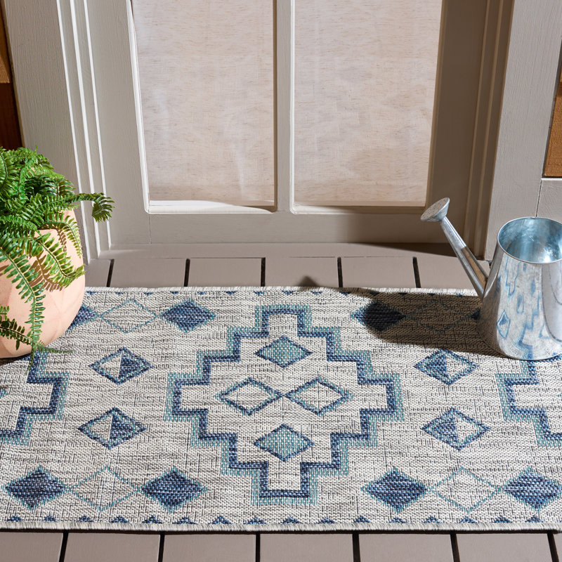 Tapis intérieur / extérieur Amarien, Rectangle 2 pi x 3 pi 7 po