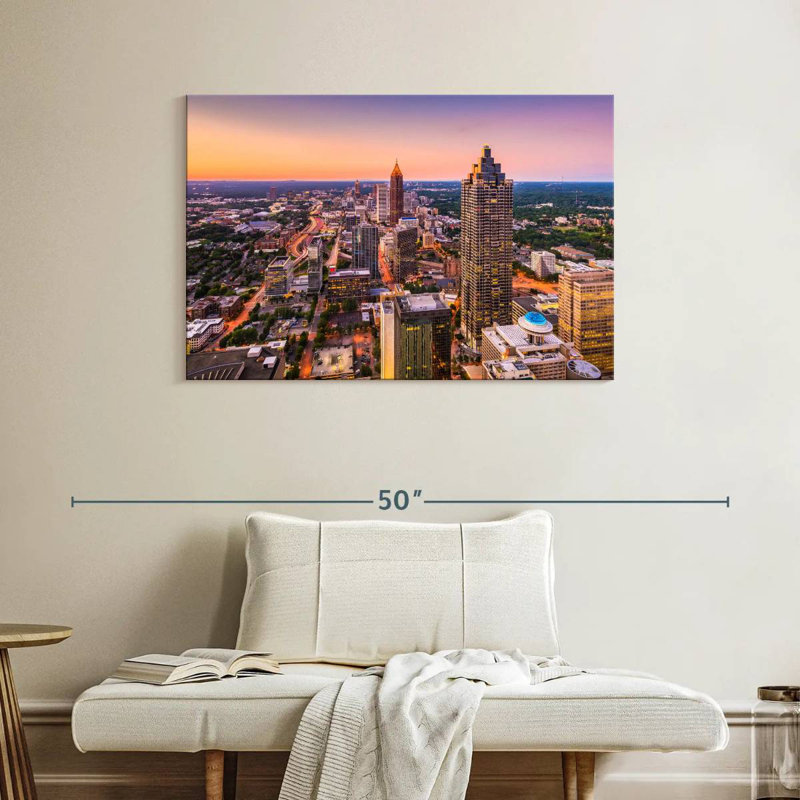 Skyline pastel Kavia Atlanta, H 26 po x l 39 po