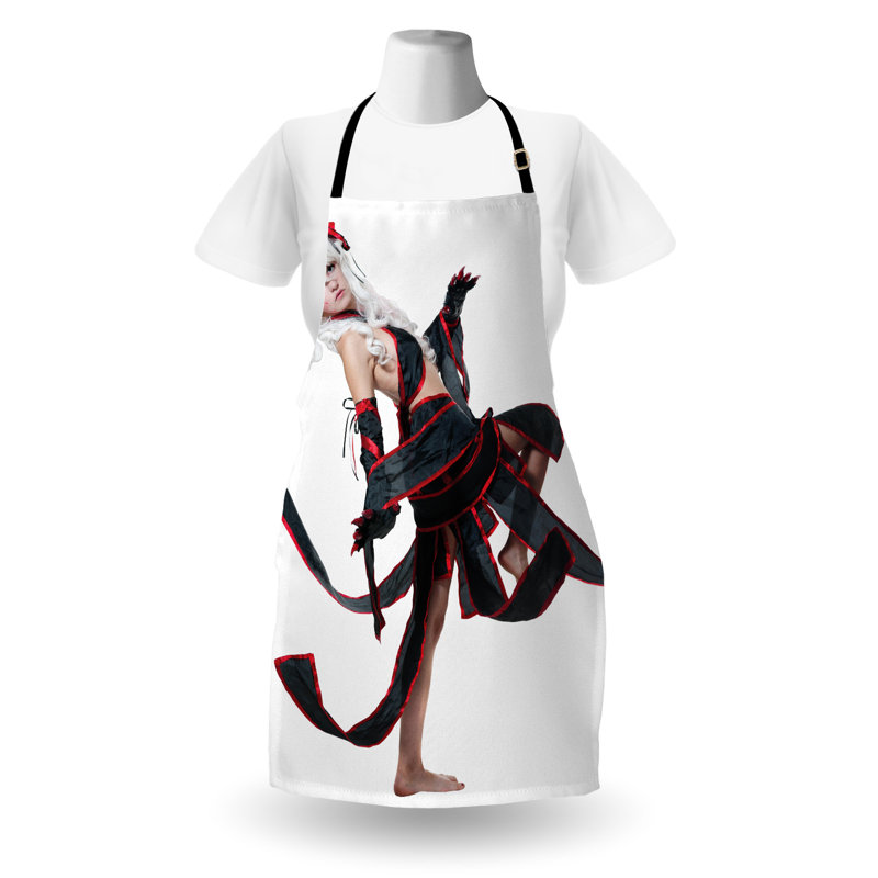No Pattern Bib Apron