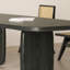 Ensemble de table de salle à manger en bois de frêne noir-103035696