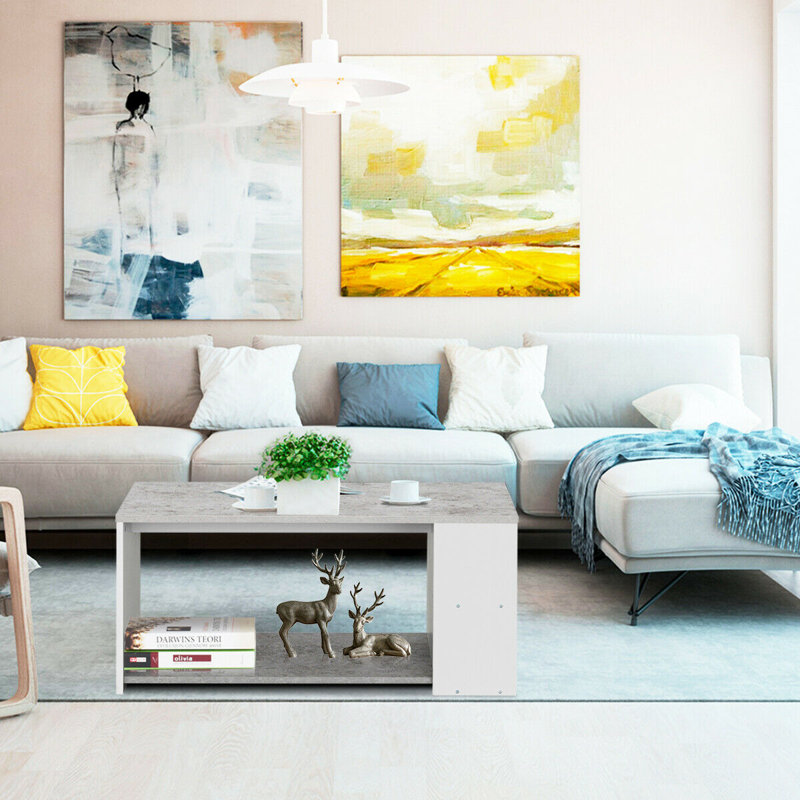 Quin Coffee Table, Gray
