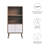 Modway Transmit Display Cabinet Bookshelf
