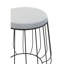 Kayenta Stainless Steel Accent Stool