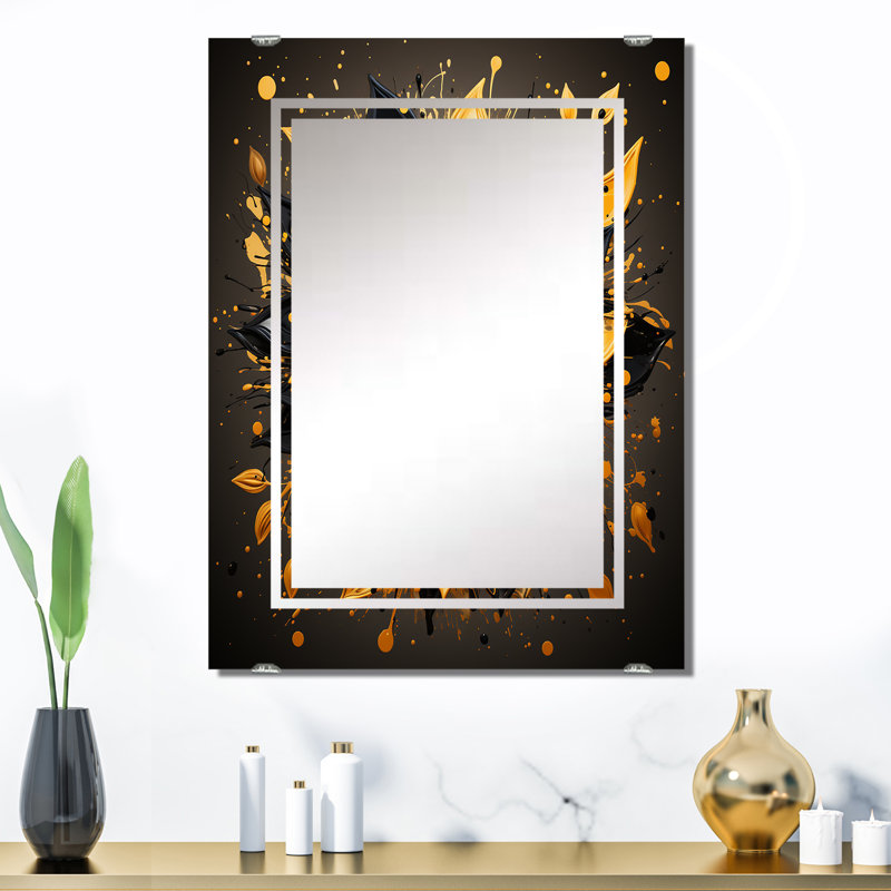 Miroir mural Cultrera - Boho Mandala MIR141558, 32 po x 24 po