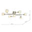 Zanesfield Semi Flush Mount-70898455