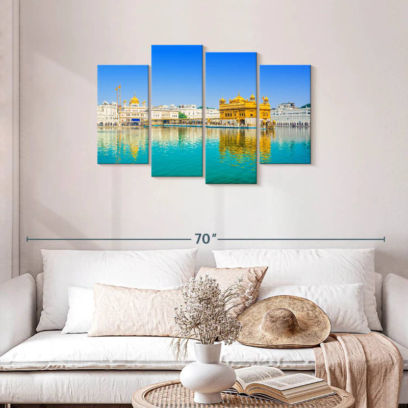 Nicci Asia Amritsar Golden Temple, H 27 po x l 43 po