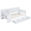 Lit de jour en bois avec 3 tiroirs, ports USB et bureau Nythor-126450634-126450636