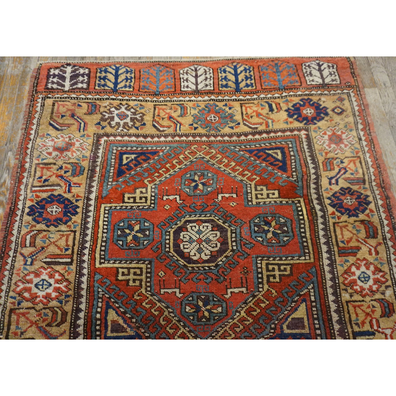 Antique Turkish Knotted Rug