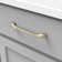 Twist Kitchen Cabinet Handles, Solid Core Drawer Pulls for Cabinet Doors, 6-5/16" (160mm)